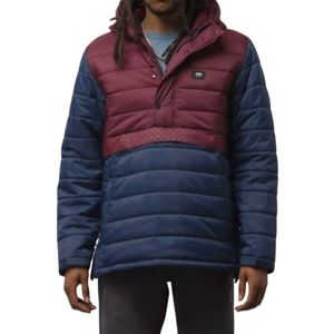 VANS Men’s Hutton Anorak Jacket Navy Sweatshirt Puffer Size VN0A5KLSKF1